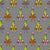 Zombie Finger Hearts on Gray Image