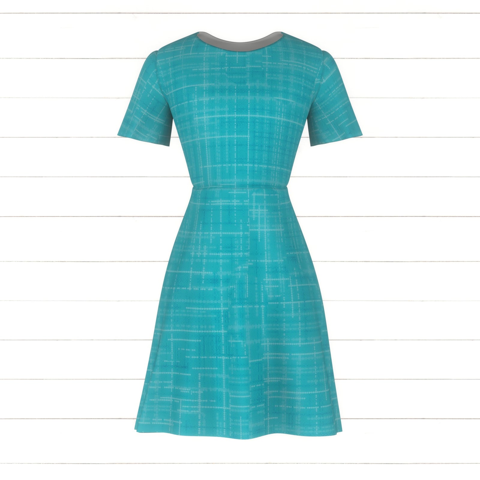 Linen, turquoise