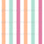 Pretty stripes - A sweet stripe design with flowers in peach, pink, and mint (part of the pretty puffins collection) Image