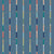 Nautical Vertical Stripe on Admiral Blue Image