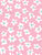 Little Flowers Light Pink, White and Light Seafoam Blue Green Image