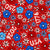 USA 250th Floral Red White and Blue 1776 2026 Image
