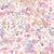 Watercolor Wildflower Meadow in Purple Pink Image