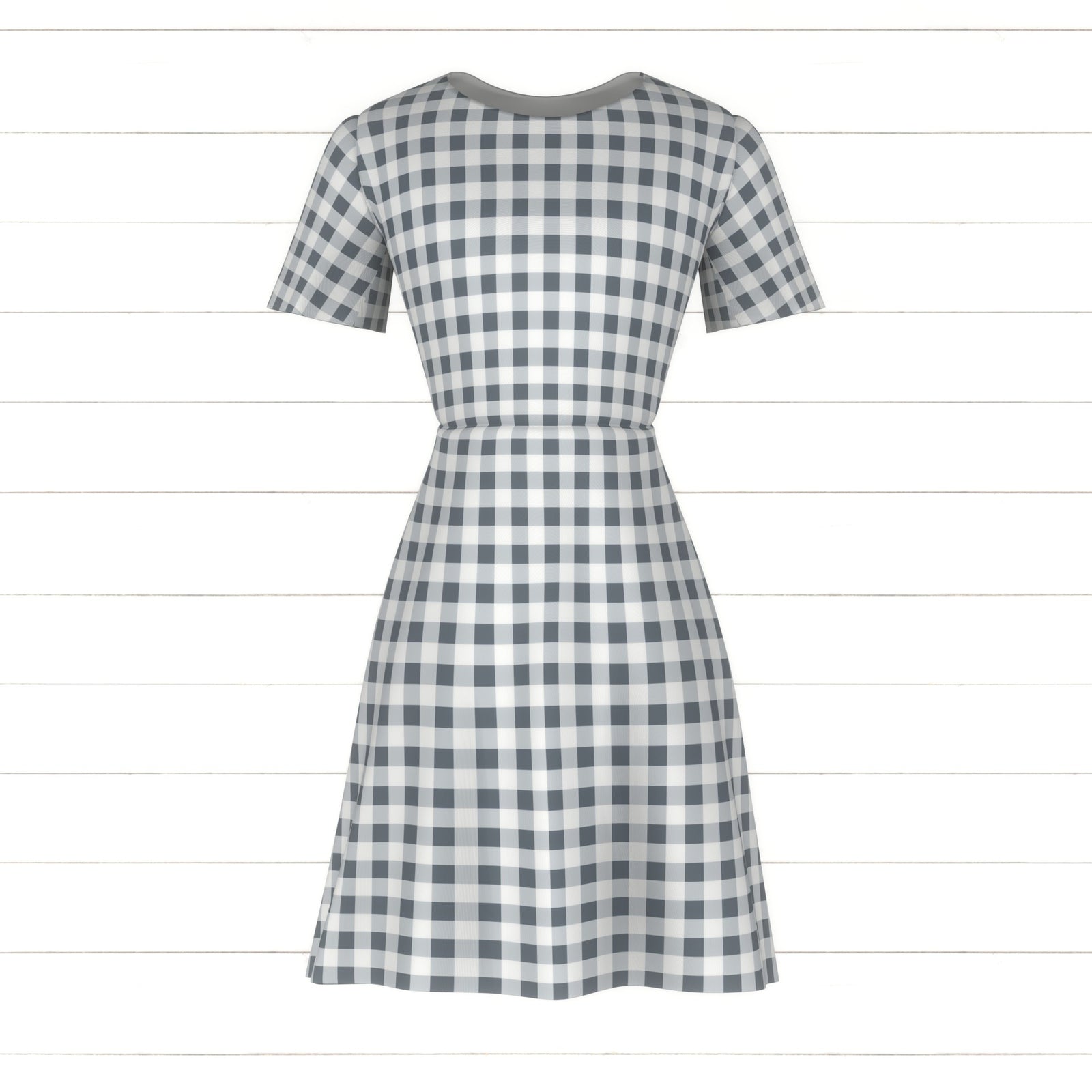 Cottage Gingham (in dusky blue and slate blue)- a sweet check pattern (part of the charming country cottage collection)