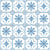 Mediterranean Tile Blender in Blue, Sunshine & Lemons by JuneyB Design Image