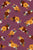 Autumn Floral Clusters in Burgundy Red, Mustard Yellow and Purple Image