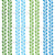 4x4 Adventures Vertical Stripe Tire Tracks Coordinate in Green and Blue Image