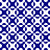 Pattern Of Circles, Pattern Of Squares, Dotted Pattern, Navy Blue and White Image