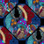 Starry Night Whimsigoth Tangle Diamond Tile Image