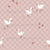 Geese and Strawberries on Checkers - Pink Image