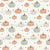 Halloween Pumpkins and Stars in Blush and Sage, Spooky Friends by JuneyB Design Image
