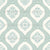 Cream and Pastel Blue Christmas Ornaments Soft Monochrome Ogee Dots Image