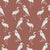 Heron Pattern, Bird Pattern, Egret, Crane, Nature, Chestnut Brown Image