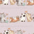 Kitty Love Cat Stripe Lavender Image