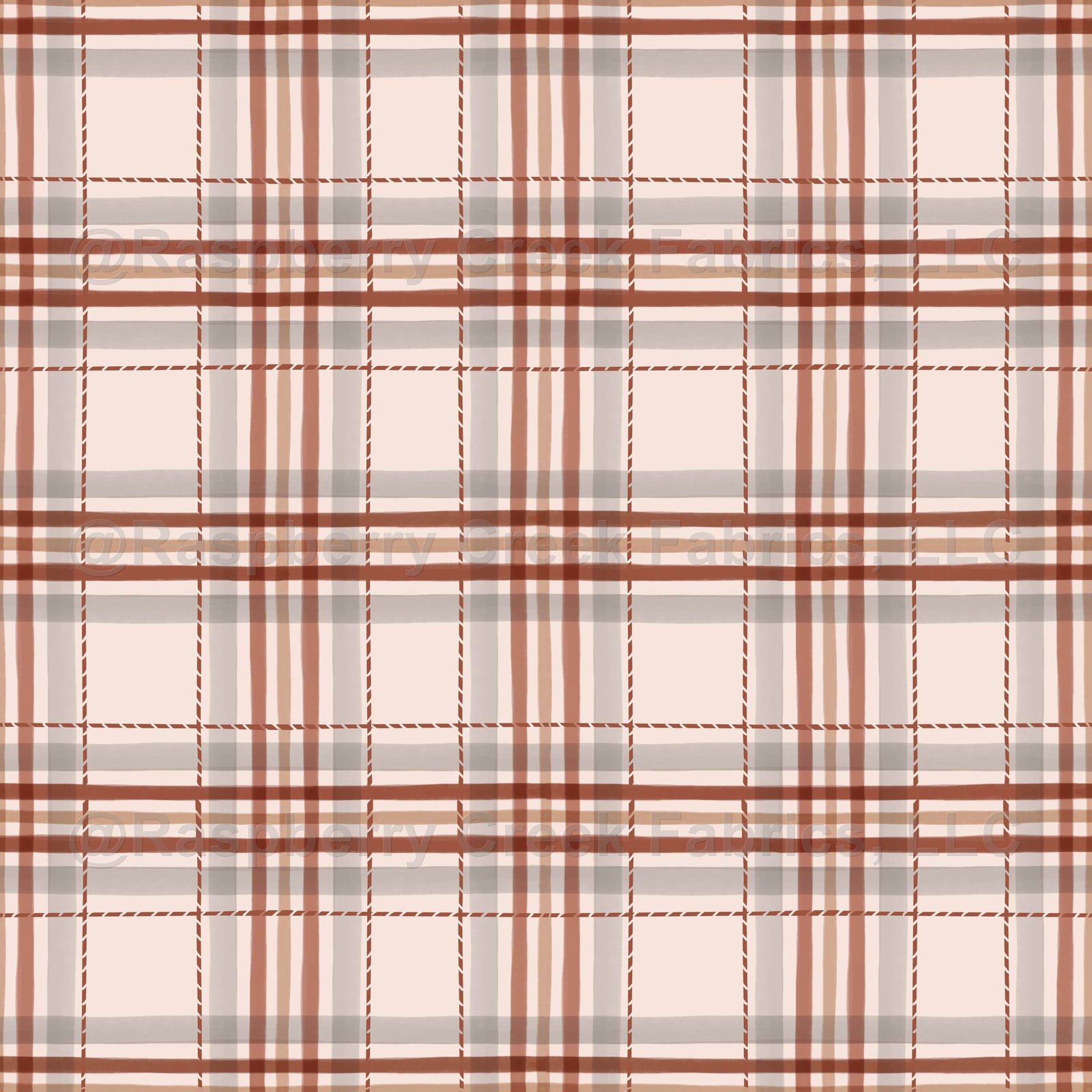 Plaid, men, flannel, off white, tan, dark orange, gray, tartan plaid, happy harvest plaid, fall, autumn, kids, boys, girls, hand drawn, watercolor, thanksgiving
