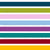 Candyland Stripes-Horizontal, Coordinate, Large scale Image