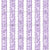 Watercolor, purple, floral, vintage, floral stripe, ribbon, girls, women, white, fall, stripes, home decor, granny core Image