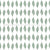 Linear Leaf Print in Green and White, Watercolor Leaves Botanical Fabric, Monochromatic, Flora-Flower Box Collection by The Enchanted Easel Image