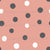 Halloween Polka -dots Pink & Black Large Scale Image