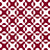 Pattern Of Circles, Pattern Of Squares, Dotted Pattern, Burgundy and White Image