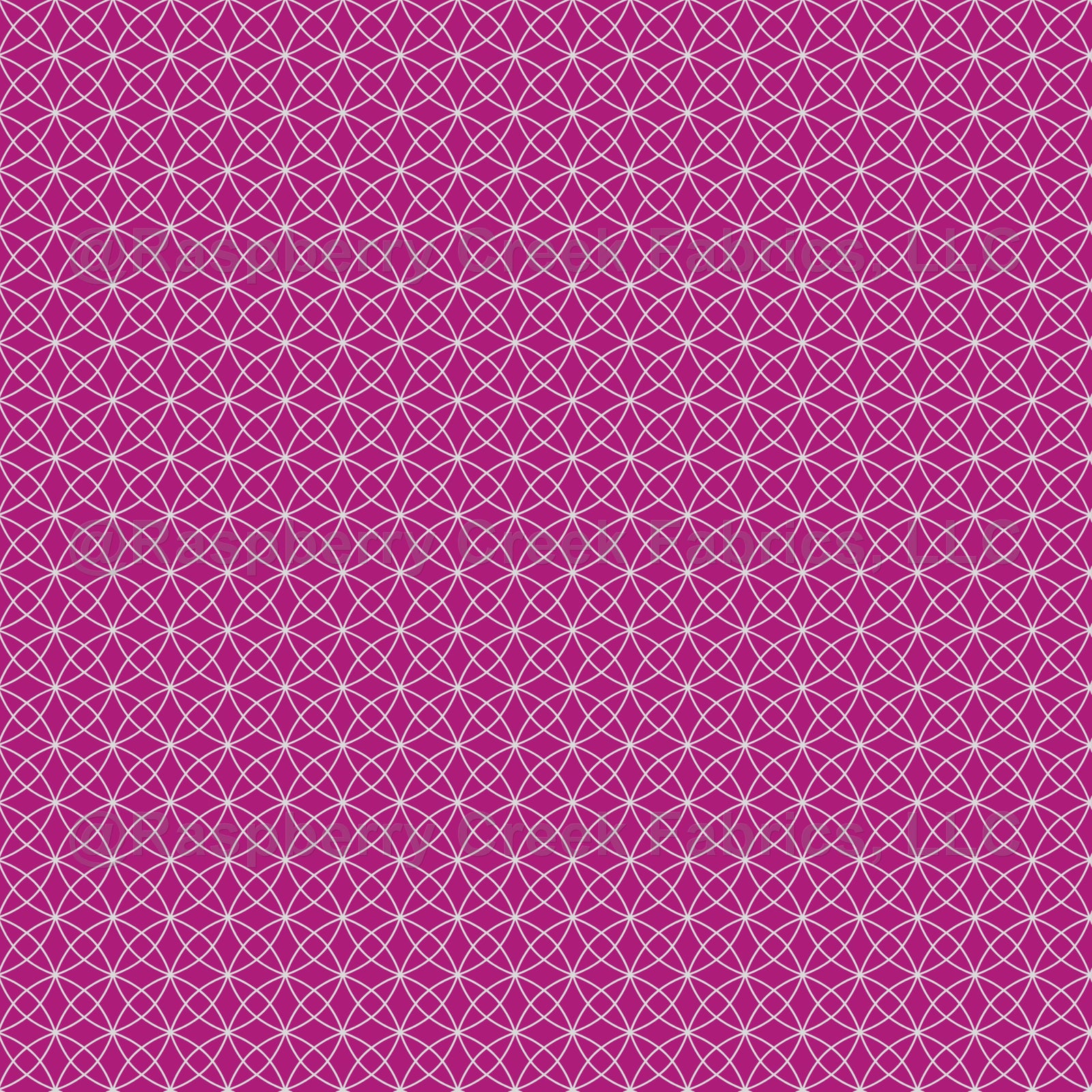 Interlocking Curves on Dark Pink