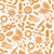 Pastels Orange and Cream Biology Science Lab Teacher Back to School Image
