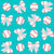Baseballs and Bows Turquoise Image