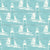 Lighthouses in Aqua Blue, Coastal Summer Vacation by KristenInStitches Image