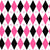 Pinkmania Black and Bright pink diamond quilted hearts wallpaper Image