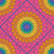 Radiant Maximalist Rainbow Dot Mandala Diamond Tile Image