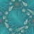 Beachy Boho Coastal Shell & Palms in Teal and Sand Image
