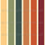 Retro Double Vertical Stripe, Yellow Green Orange and Red, Space Dinos Collection Image