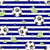 Soccer Navy Stripes | Watercolor Sport Collection Image