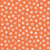 Textured White Dots and Retro Orange Organic Abstract Warm Monochrome Image