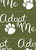 Adopt Me Dark Sage And White No Texture Image