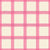 gingham plaid pink on beige background Image