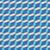 A geometric design of parallelograms in beige, blue and teal in a seamless repeat design. Image