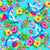 Tropical Ocean Paradise Dolphins and Sea Turtles Image