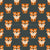 Cute Cartoon Baby Tiger on Asphalt Gray Image