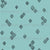 Double Diamonds Farther Apart Cool Tones Pool Blue and Black Image
