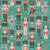 Christmas Nutcrackers in Teal, Pink, Brown, and Green Image
