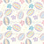 Soft Pastel Spring Easter Eggs tossed pattern Image