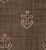 Anchors On Linen Dark Brown And Toasty Cream Image
