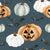 October Moon Halloween Jack-O-Lanterns Image