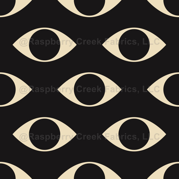 Geometric Eyes, Bauhaus Mid-Century Style, Abstract Art, Minimalistic ...