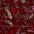 Pink, cream and red floral texture fabric  on maroon Image