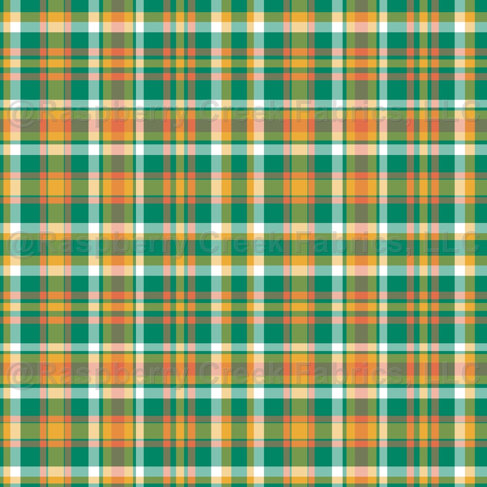 Granddad's Green Beast Plaid, MEDIUM Scale