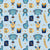Father's Day Appreciation Award and Trophy on Pastel Blue Image