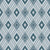Diamond diagonal grid foulard blanket shirt upholstry scarf – coastal blue teal. Reserved in color this pattern is a perfect standalone or supporting pattern for the mocha mousse collection. A classic with a twist that shines. Image