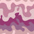 Flowing waves in layered purple shades for a bold modern look. These go well and match with the halloween motif patterns. It gives your décor and kids projects a light and funny feel. Great for bag lining, blankets, quilting. Image